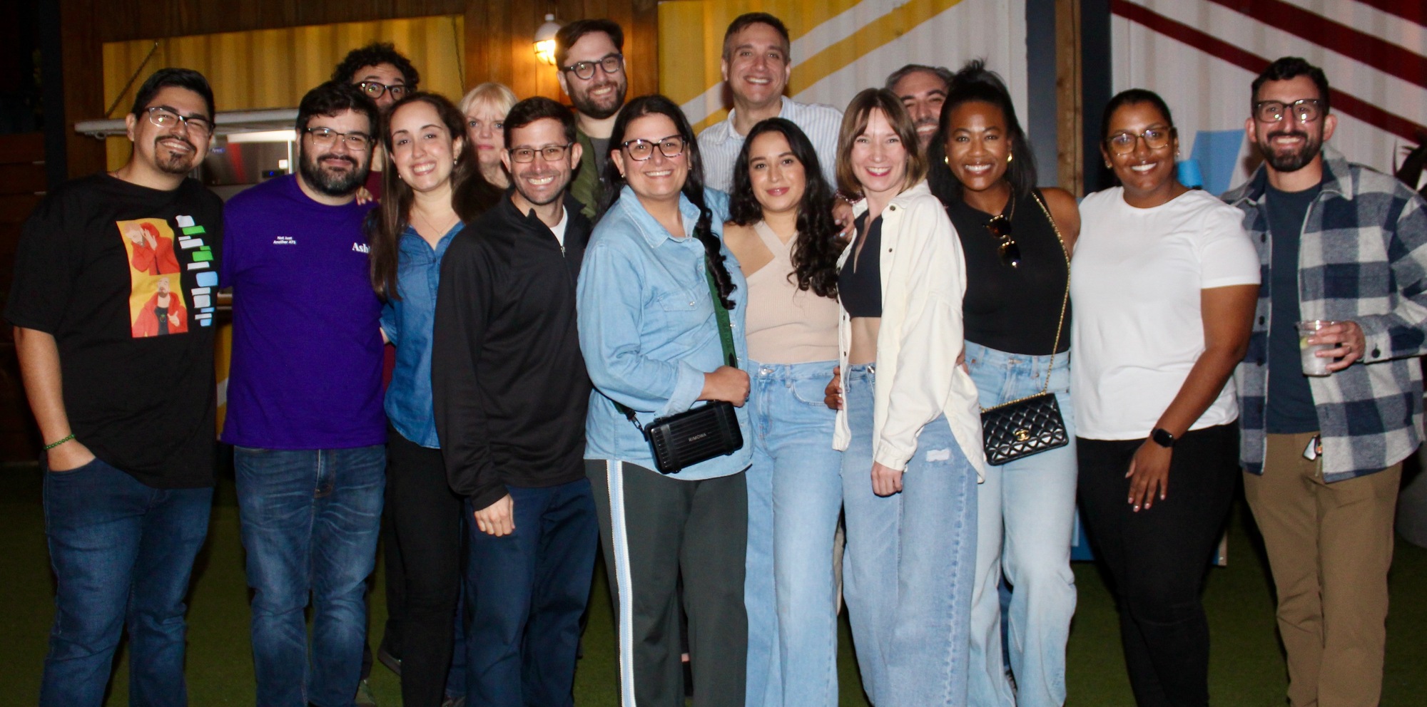 The group photo from the second gathering at Regatta Grove