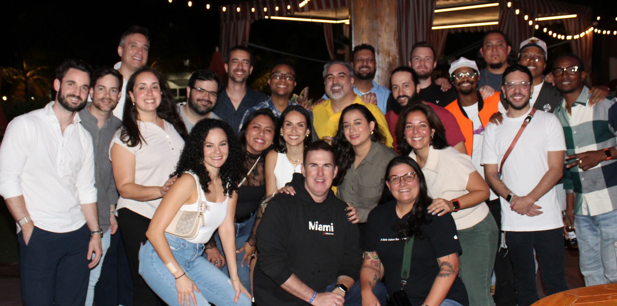 The group photo from the Inaugural Reunion at Regatta Grove
